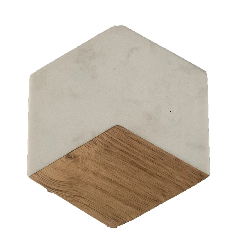 Creative Marble Cup Heat Shielding Pad. Protects surfaces from heat and spills. Enjoy your hot beverages without worry. — photo 1