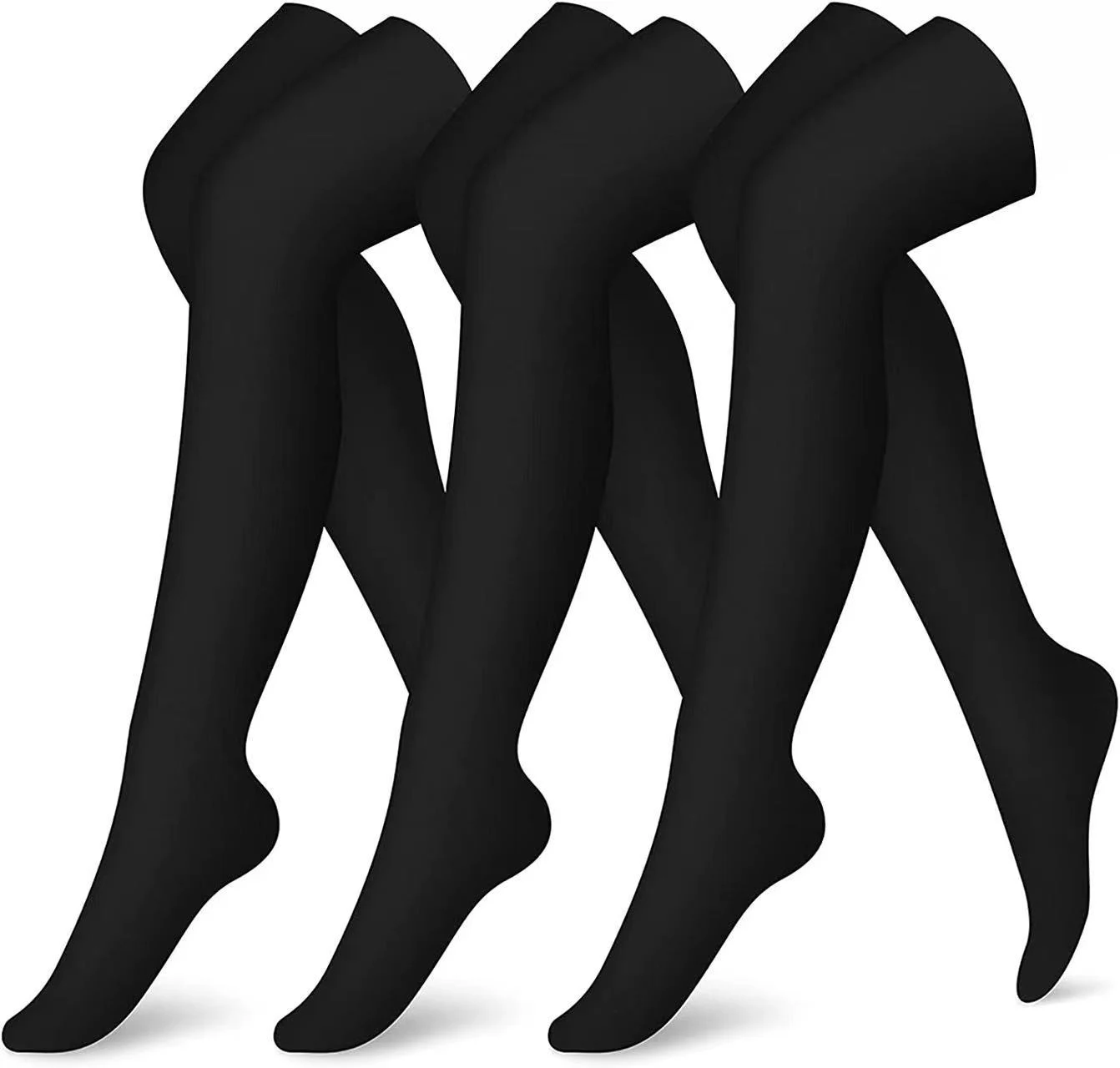 Title 6, Pattern Gradient Leggings Lengthened Knee Socks