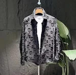 Men's Street Hip-hop Casual Retro Fashion Shirt Coat, Elegant Spring and Autumn Wear, All-match Versatile Style, Perfect — photo 11