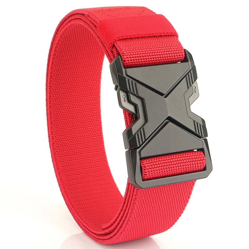 Men's Fashion Commuter Casual Belt Woven Elastic Minimalist Alloy Buckle. Comfortable, Stylish, and Perfect for Everyday — photo 23
