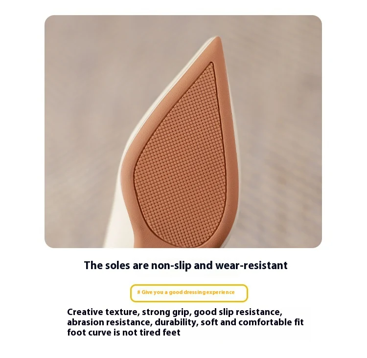 Title 10, Pointed stiletto heel low-cut high heels for a ...