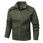 Jaqueta sobretudo trench coat casual masculina, perfeita para um visual moderno e confortável, ideal para diversas ocasiões e climas. — foto 5