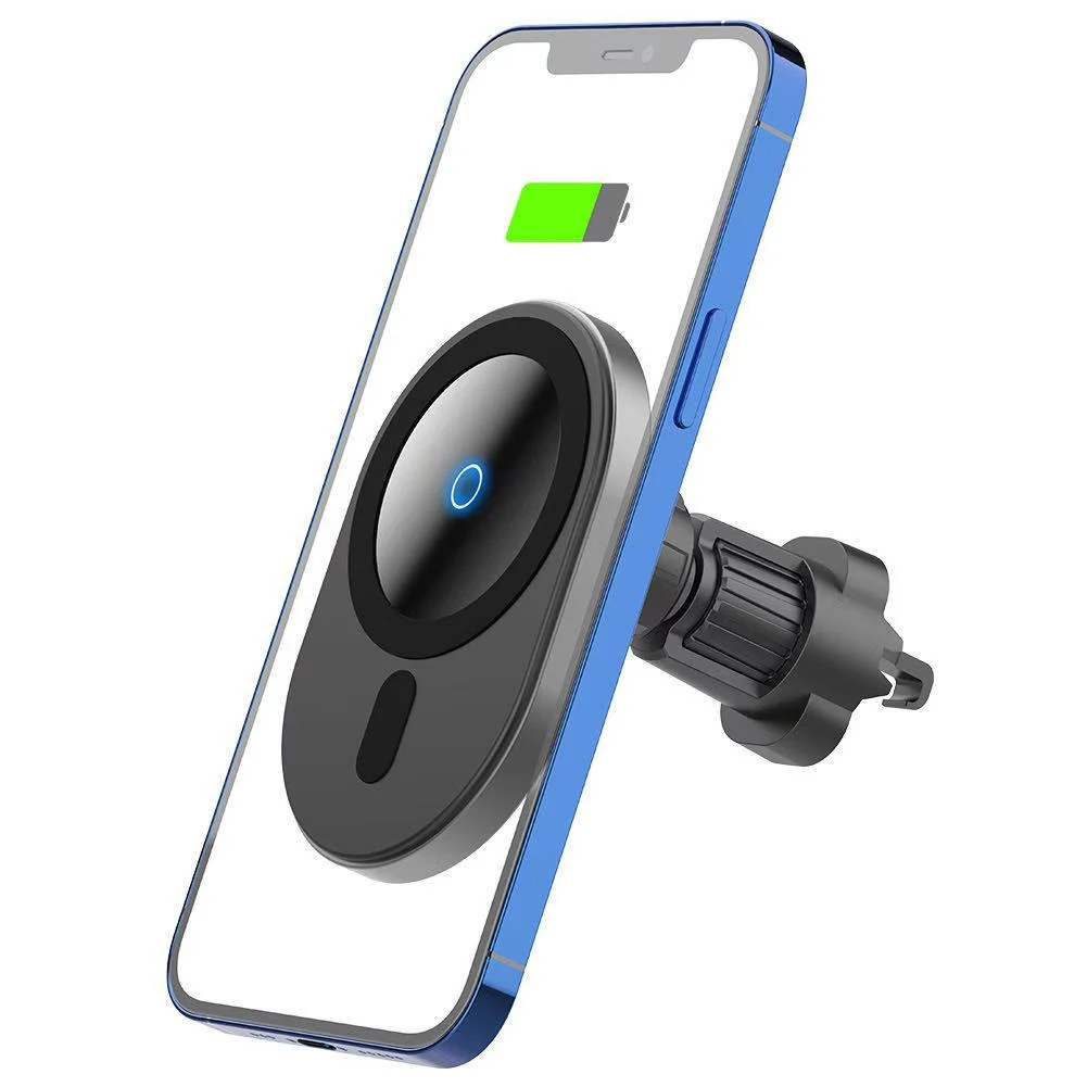 Title 5, Magnetic Wireless Charging Stand offers fast an...