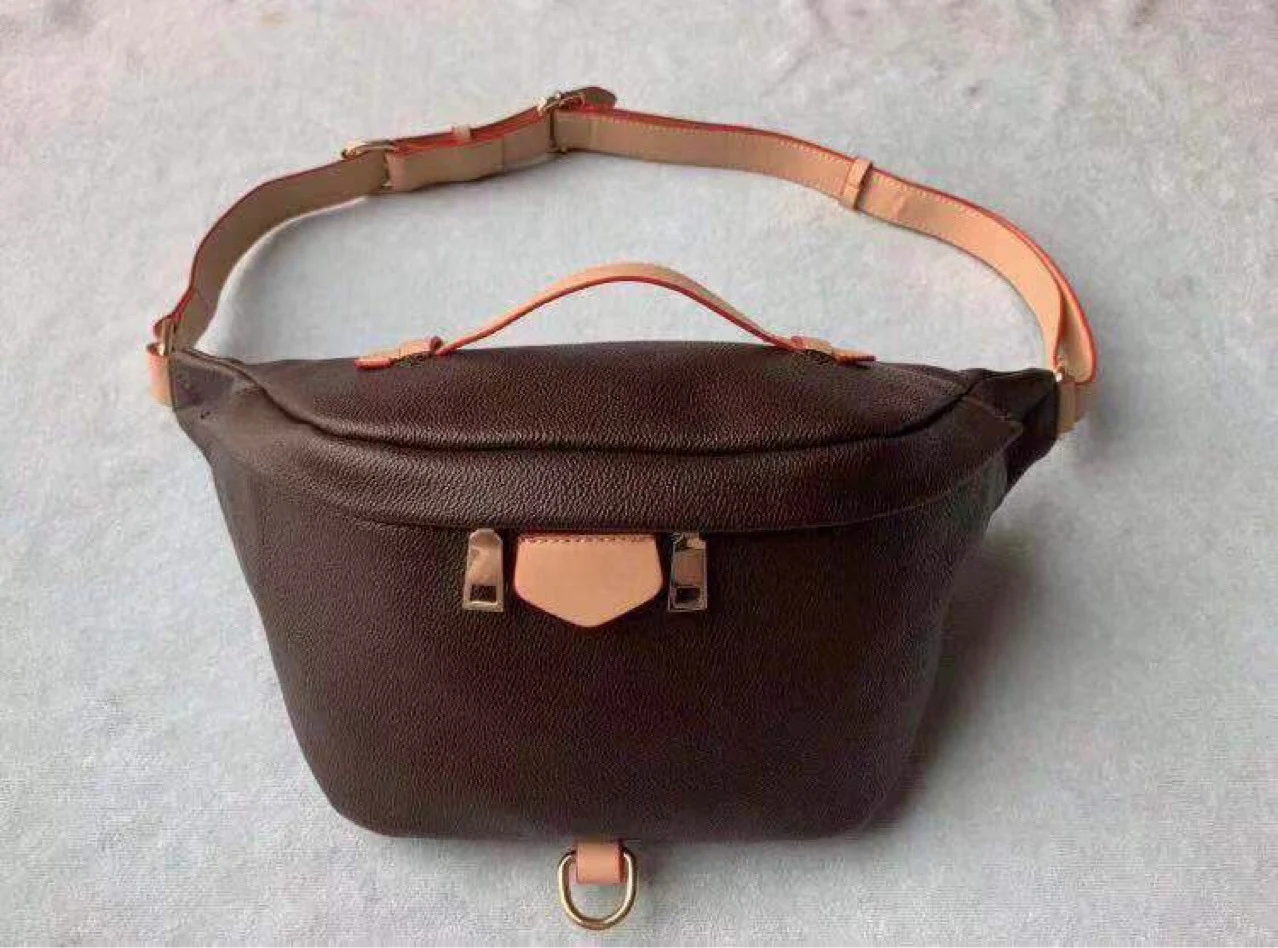 Newest Style Famous Bumbag Cross Body Fashion Shoulder Bag Brown Waist Bags Bum Unisex Waist Bags Perfect for Daily Use — photo 3
