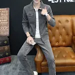 Men's Suit Two-Piece Set Autumn And Winter New Fashion, offering style and comfort. Perfect for the modern man, ideal fo — photo 17