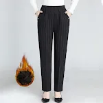 Large Size Elderly Straight Trousers Thick and Loose comfortable fit and unrestricted movement for seniors in plus sizes — photo 1