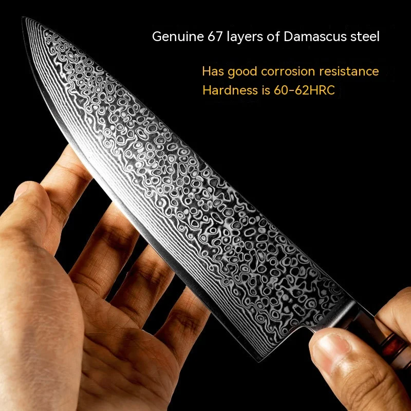 Household Chef Knife AUS10 Steel Core. Precise and durable cutting for home chefs. Experience culinary excellence with e — photo 6