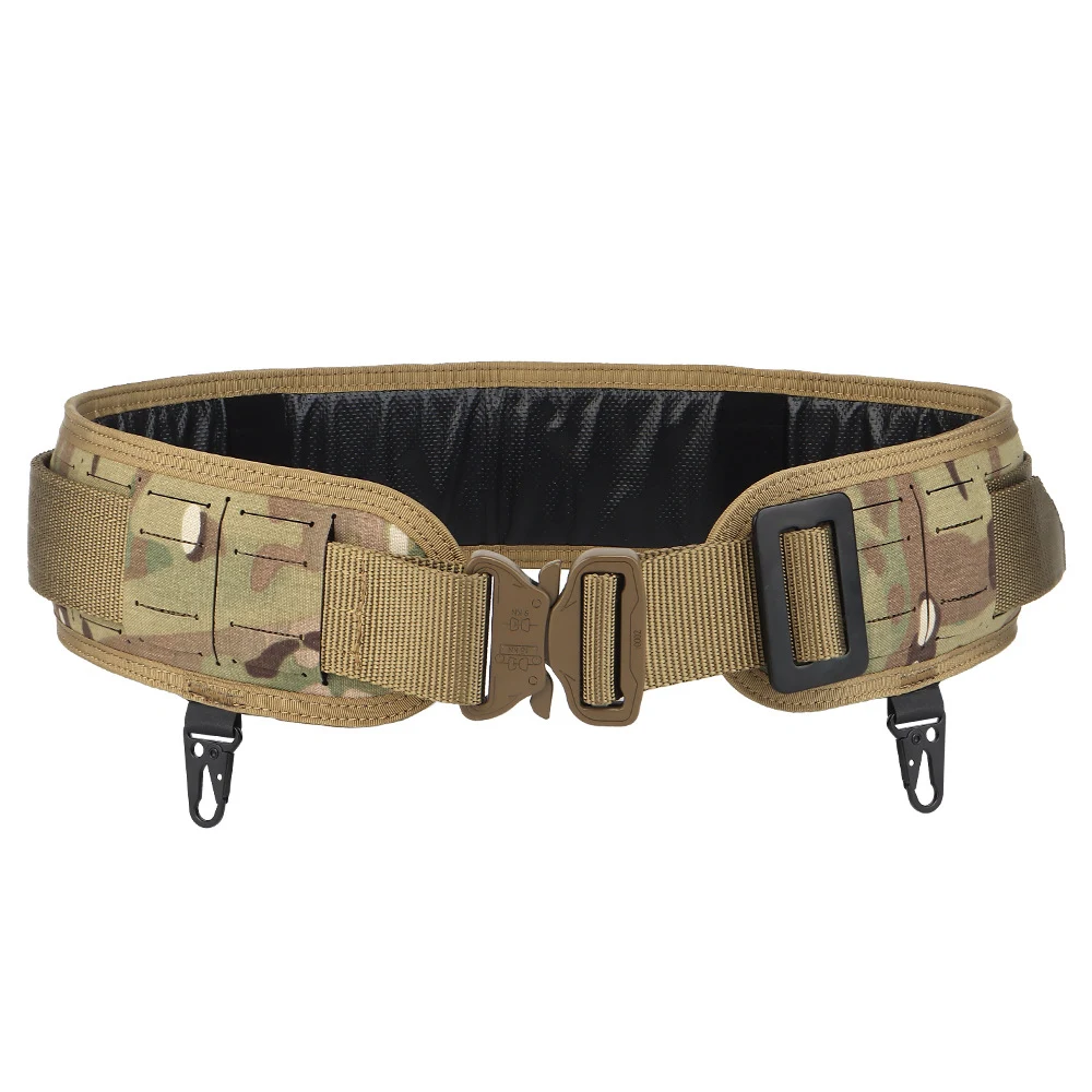 Nylon trainingsriem met snelsluiting. Verstelbare en duurzame tailleband voor fitness, outdooractiviteiten en tactisch gebruik. — foto 1