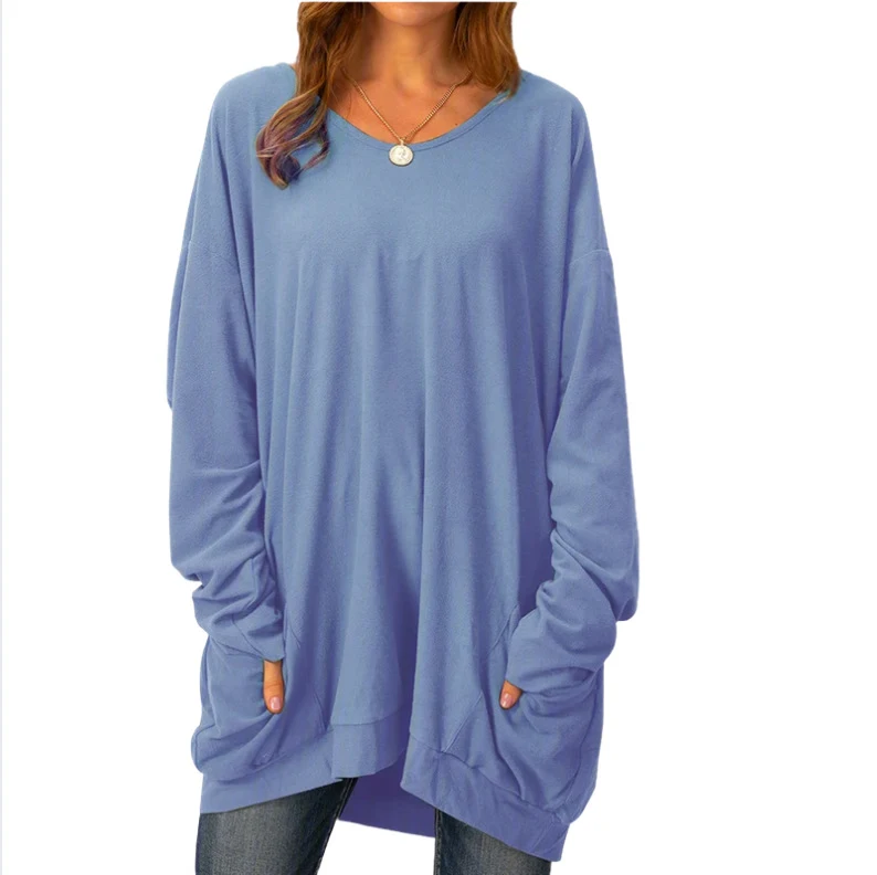 Modisches, dreidimensionales Casual Rundhals Langarmshirt für einen lässigen Look. Bequem und stilvoll, perfekt für Alltag und Freizeit. — foto 2