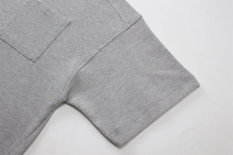 Title 19, Camisa Americana Casual Manga Corta Cuello Sola...