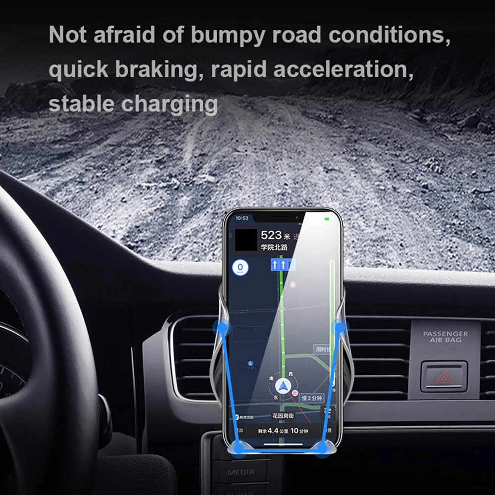 Title 1, Caricatore wireless per auto Fdgao 15W con sens...