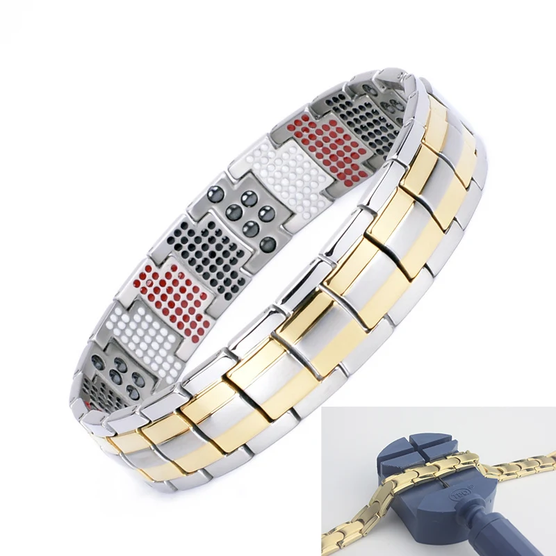 Pulseira magnética pura de titânio — foto 8