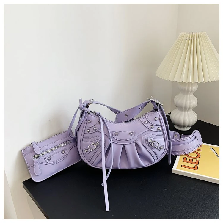 Title 17, New Womens PU One Shoulder Synthetic Leather S...