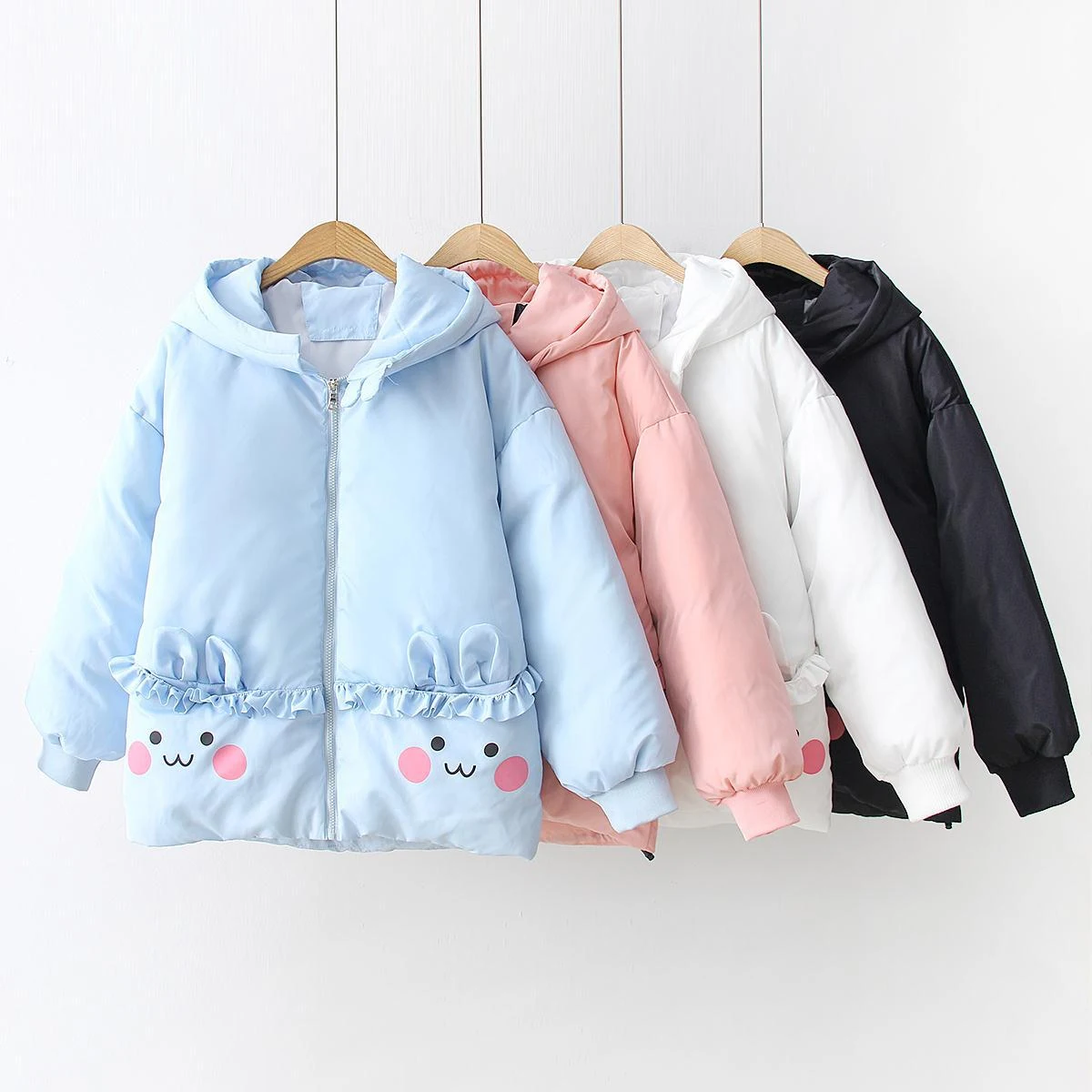 Title 1, Hooded thick warm cotton padded jacket for ulti...