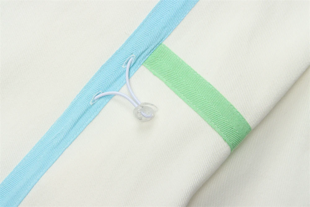 Title 20, Ribbon Drawstring Stitching Jacket Men and Wome...