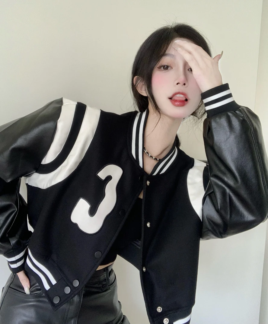 Retro Athleisure Prep Short Long Sleeve Top. Experience classic athletic comfort and style. Perfect for a casual and mod — photo 5