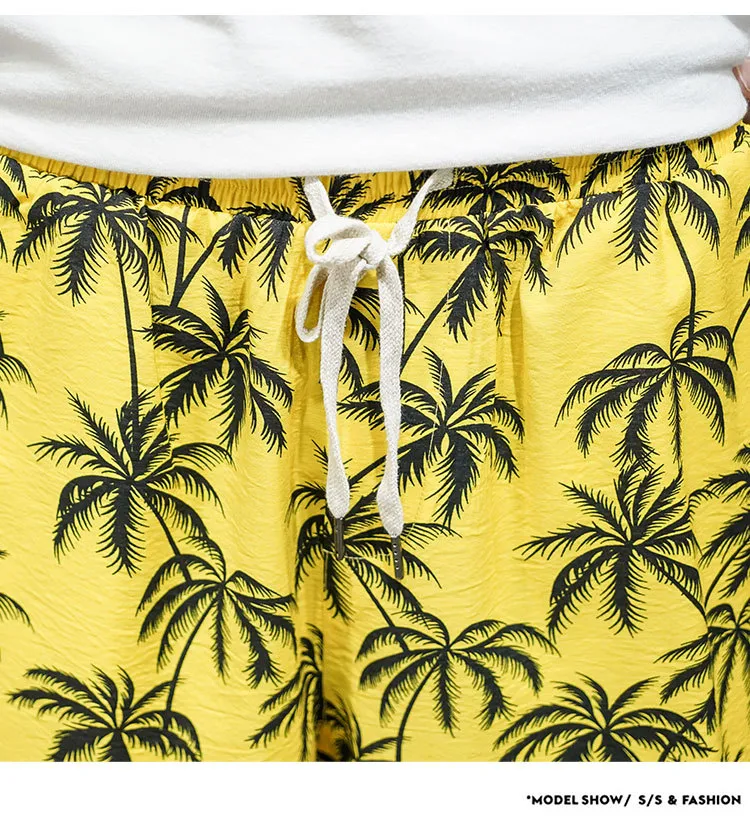 Title 28, Pantalones casuales de playa para hombre Fresco...