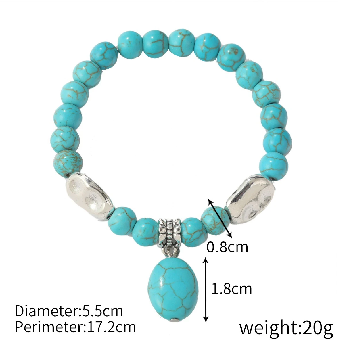 Pulseira de contas feminina Estilo étnico boêmio Acessório de moda Pulseiras femininas Pulseira de miçangas o acessório perfeito. — foto 11