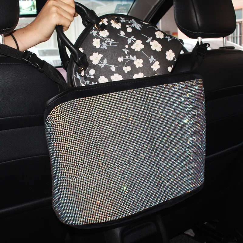 Car seat storage net pocket. Increase car storage space, keep everything organized and accessible. Easy to install and u — photo 16
