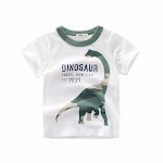 Camiseta coreana de verão para meninos manga curta Nova camisa de verão para crianças respirável e confortável para brincar e atividades ao ar livre — foto 1