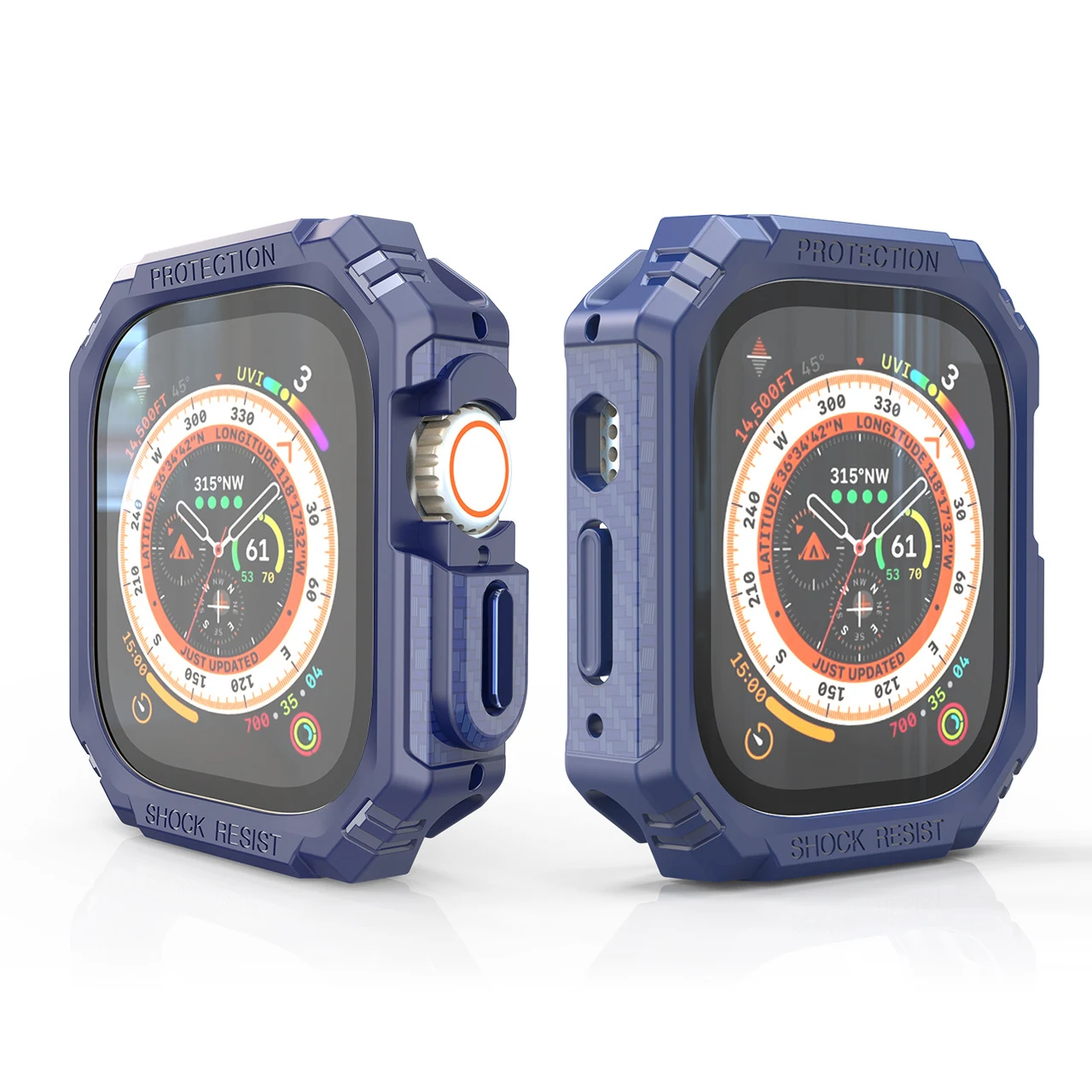 Title 3, Carbon Fiber Electroplating TPU Anti-fall Watch...