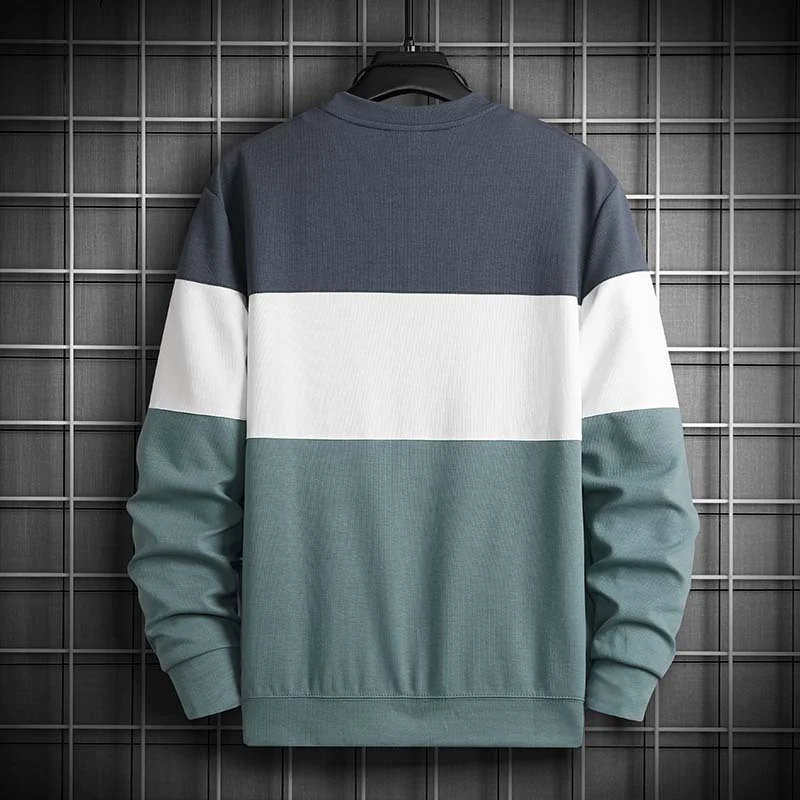 Men's Sweatshirt Loose Long Sleeve Round Neck Top for ultimate comfort and casual style. Perfect for everyday wear and r — photo 4