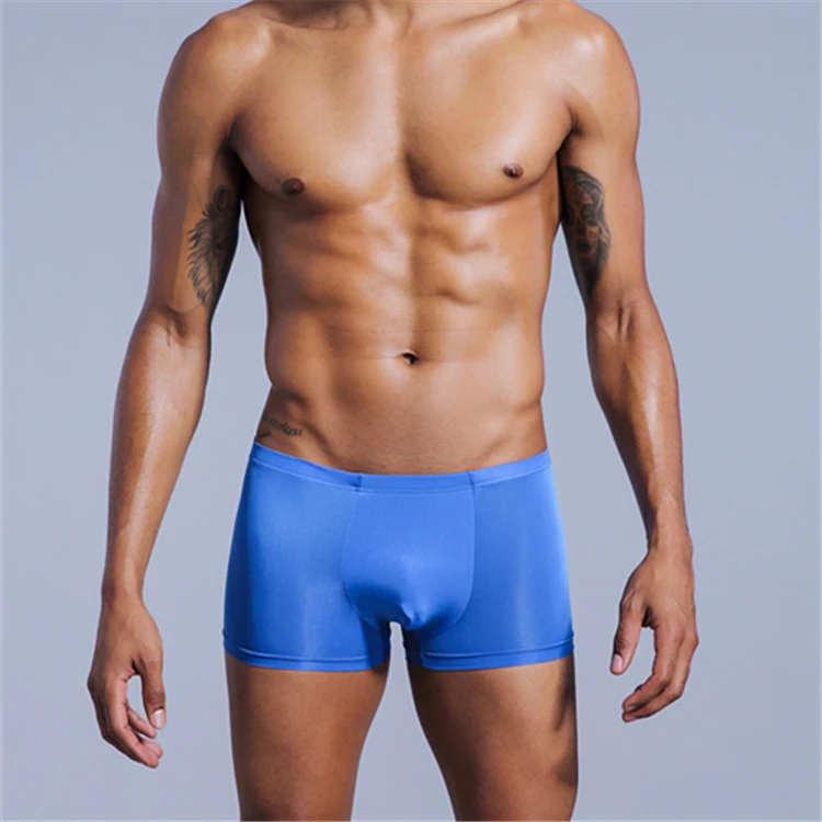 Boxers para hombre de nailon Ice Silk ultra cómodos, transpirables y frescos, perfectos para el uso diario, sintiendo la suavidad. — foto 24