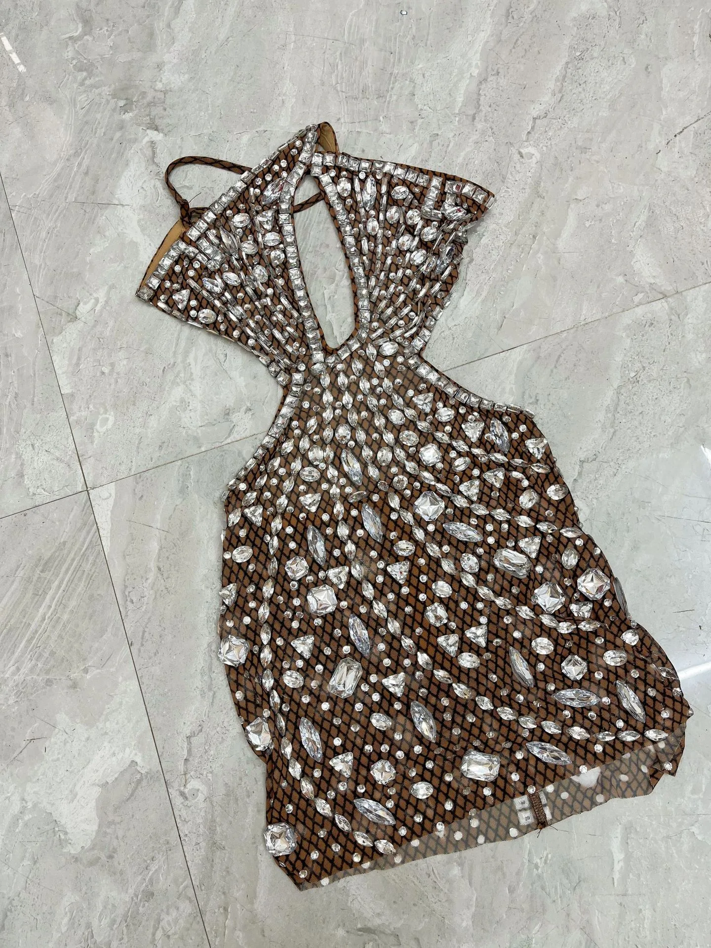 Title 8, New Performance Clothes Backless Sheath Dress
