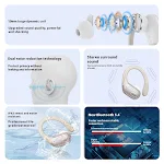 Stereo Noise Reduction Sports Waterproof Ear Hanging Long Endurance 54 Wireless Headset for workouts and outdoor activit — photo 5