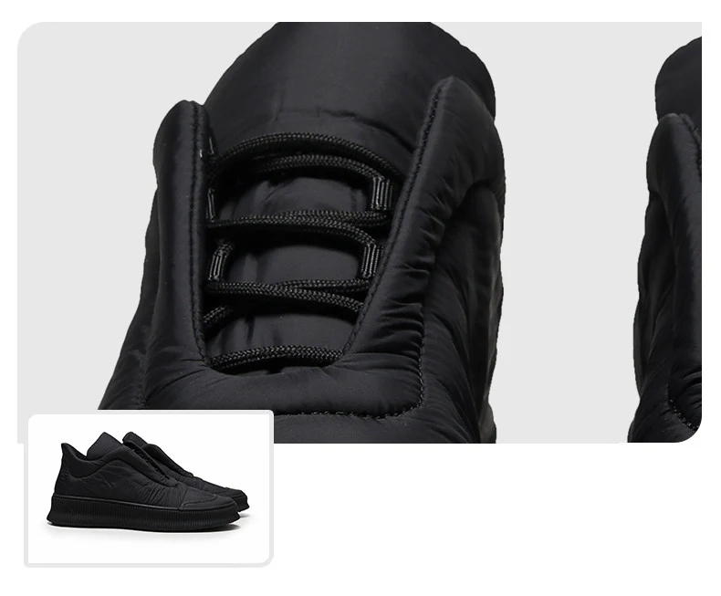 Men's Thick Soled Warm Casual Shoes Comfortable Winter Shoes for Everyday Wear Providing Warmth and Support Perfect for — photo 4