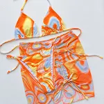 Traje de baño Fission para mujer conjunto bikini tres piezas perfecto para lucir en la playa o piscina, cómodo y con estilo. — foto 8