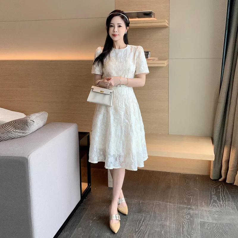 Title 5, Embroidered Sequins New Refined Grace Dress