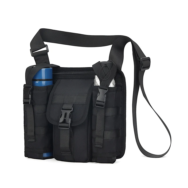 Bolsa Mensageiro Masculina para Lazer e Viagem. Conforto e estilo em um design moderno, perfeita para transportar seus pertences essenciais com praticidade. — foto 14