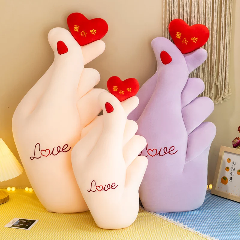 Almofada de pelúcia em formato de dedo simulado para abraçar e relaxar. Ideal para decoração, diversão e um presente criativo e inesquecível. — foto 7