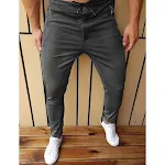 New Men's Zipper Tether Casual Pants — photo 6