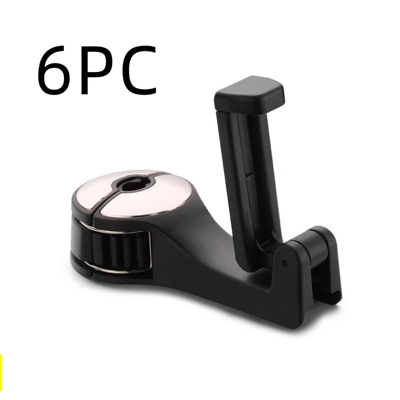 Gancho para encosto de cabeça de carro com suporte para telefone, organizador para A4 B6. Pendurador, porta celular e fixador automotivo, prático e útil. — foto 7