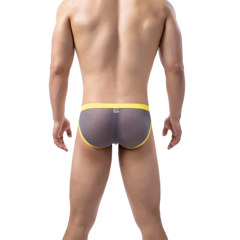 Shorts Gold Point Uomo Triangolo Punta Chiusa Totalmente Trasparenti per comfort estremo e libertà di movimento, ideali per l'estate — foto 10