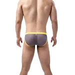Shorts Gold Point Uomo Triangolo Punta Chiusa Totalmente Trasparenti per comfort estremo e libertà di movimento, ideali per l'estate — foto 10