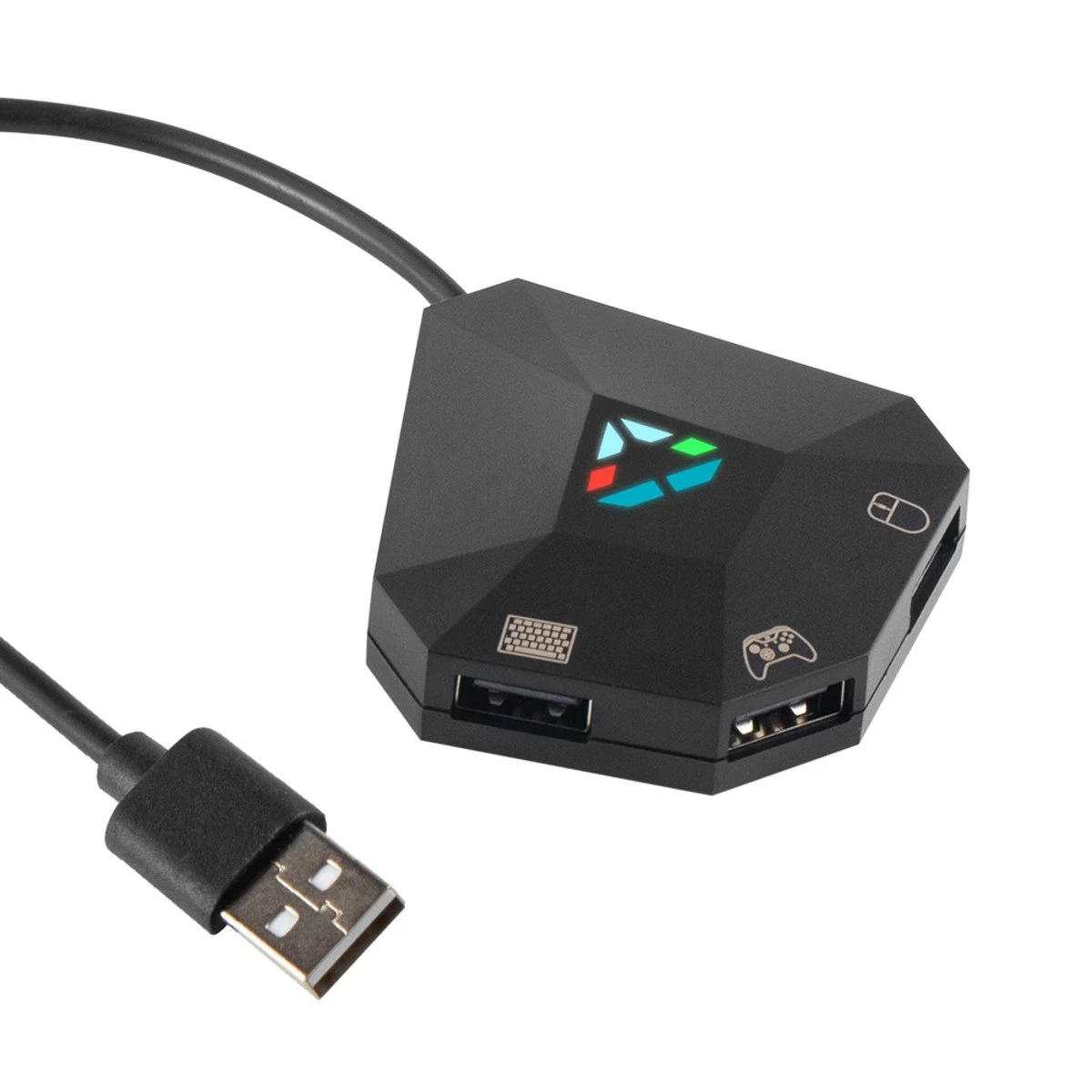 Title 5, Keyboard and Mouse Converter Supports PS4 PS3 X...