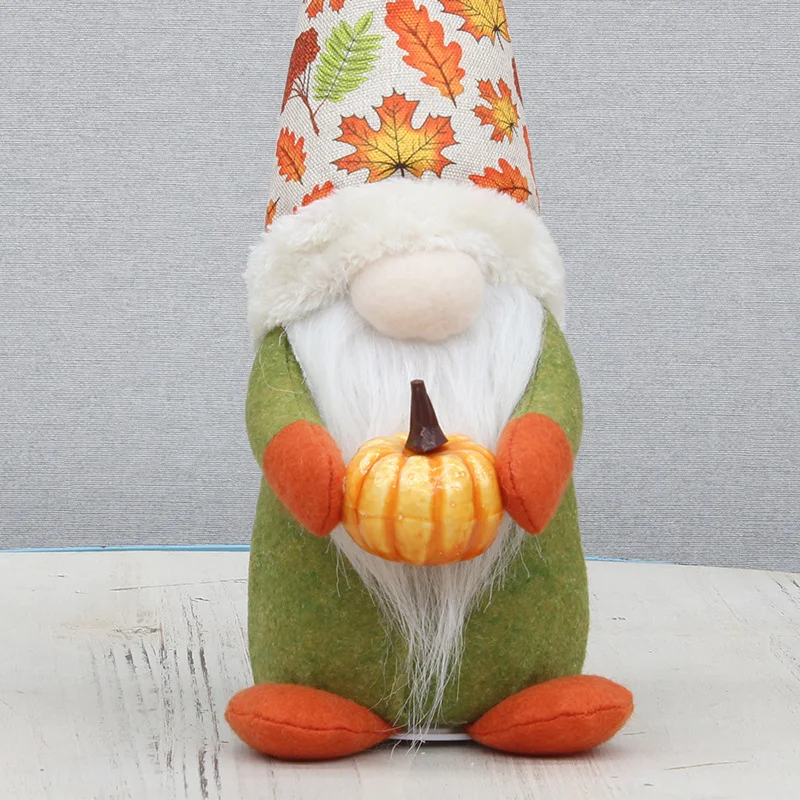 Glowing Rudolf Harvest Thanksgiving Decorations — Festive Autumn Props and Doll — Light Up Your Celebrations with This H — photo 6