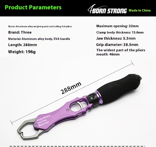 Title 11, Multifunctional Aluminum Alloy Giant Fish Tongs...
