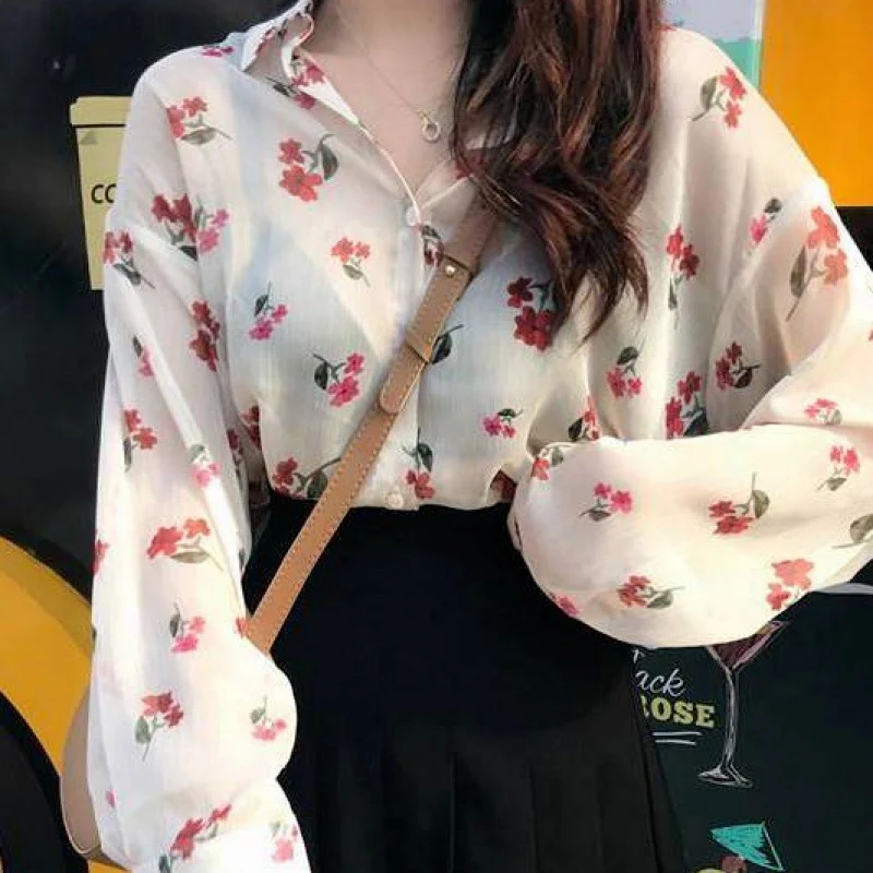 Title 5, Bluse Donna Ulzzang Estate Primavera Nuova Stil...