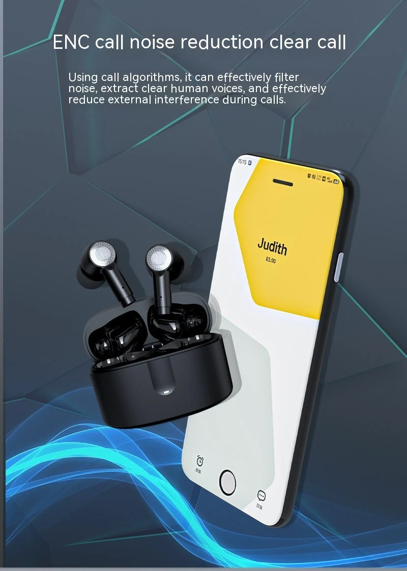 Wireless Sports In-ear Bluetooth Headset with Neckband, ANC, Active Noise Reduction, and Ultra-Long Life Battery. — photo 26