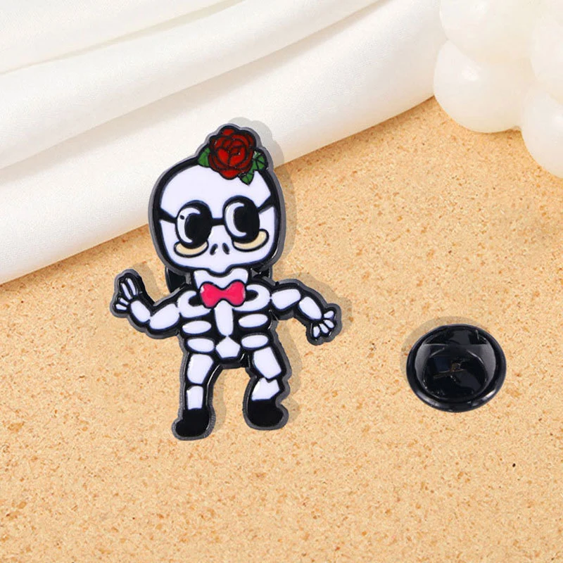 Broche de abóbora de Halloween engraçado para carro, desenho animado. Um acessório divertido e festivo, perfeito para celebrar o Halloween com estilo. — foto 10