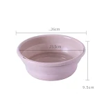Foldable Washbasin Portable Travel Plastic Basin Space Saving Design Lightweight and Easy to Carry Ideal for Travel Camp — photo 5