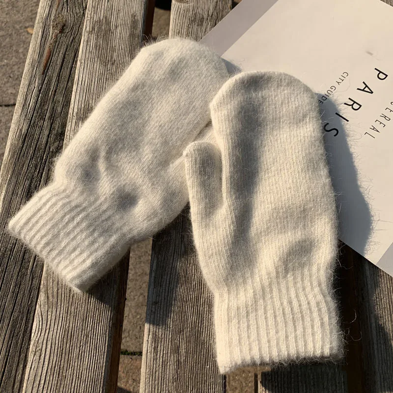 Title 11, Damesmode Eenvoudige effen kleur dubbele warme ...