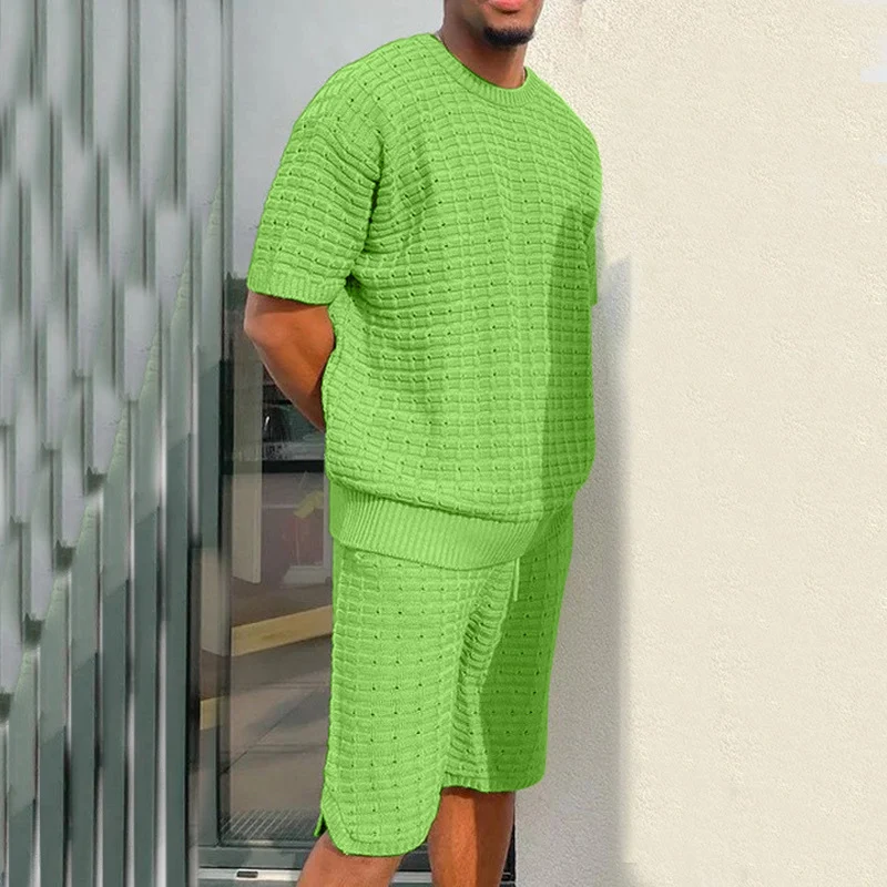 Title 2, Herren Casual Sport Set Kurzarmshirt & Shorts –...