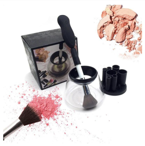 Electric Makeup Brush Cleaner Set Cleans and dries your brushes quickly and effectively. Get clean brushes for flawless — photo 21