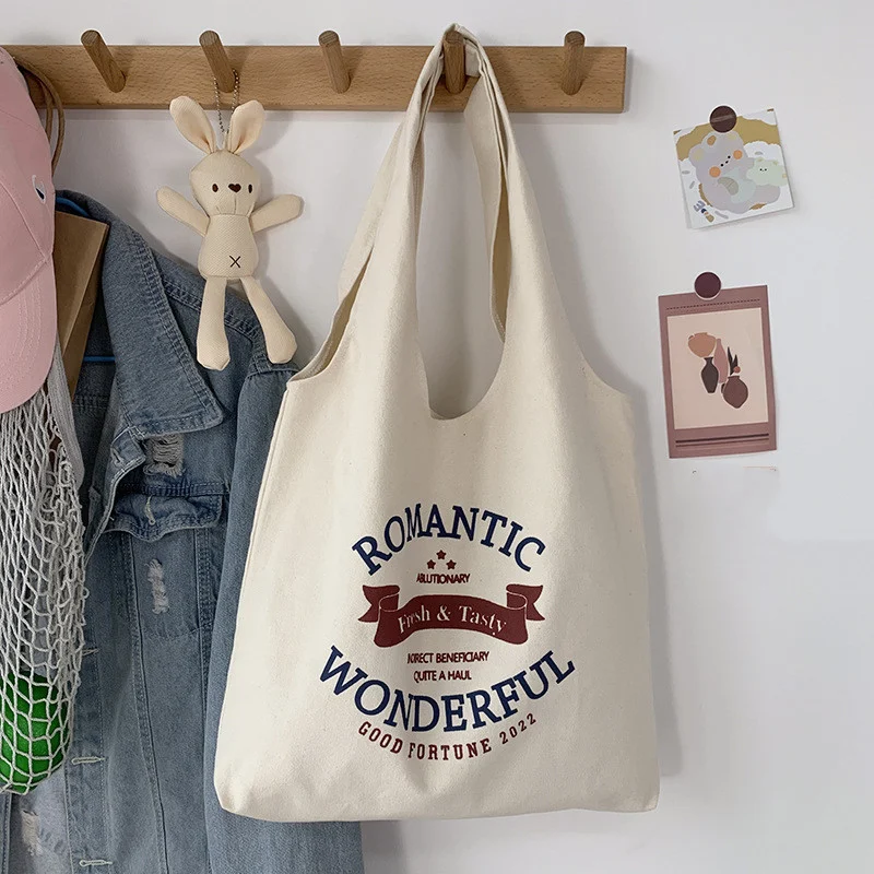 Canvas Crossbody Bag Tote Shoulder Bag Durable and stylish everyday carry Versatile design with ample storage for books, — photo 2