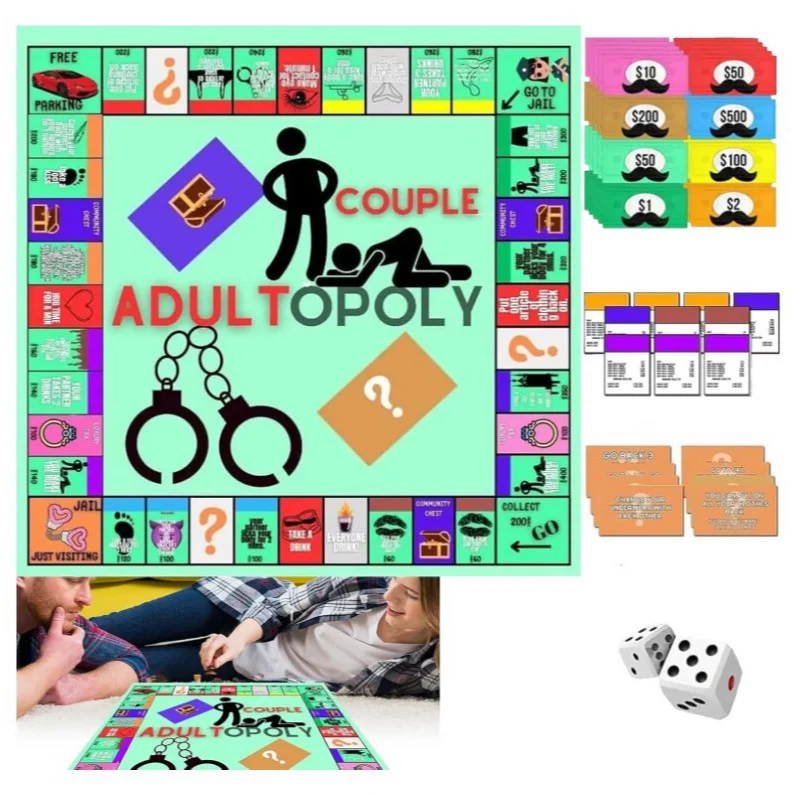 Jogo de tabuleiro Noite de Jogos para Casais. Promove comunicação, diversão e intimidade. Perguntas e desafios únicos para fortalecer o relacionamento. — foto 1